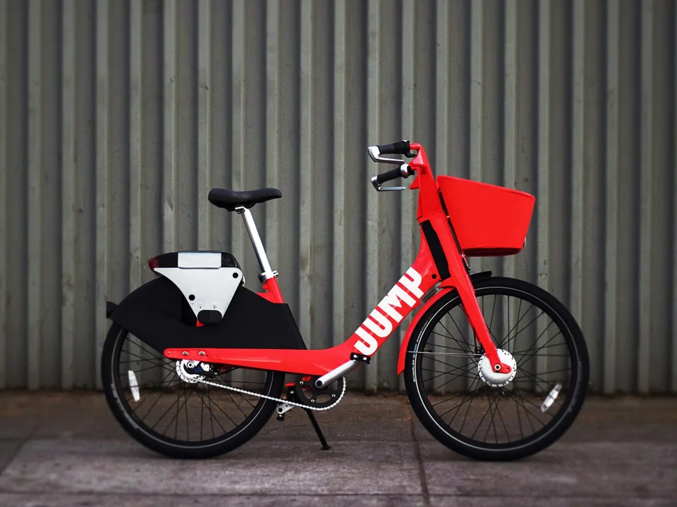 JUMP electric bike side profile