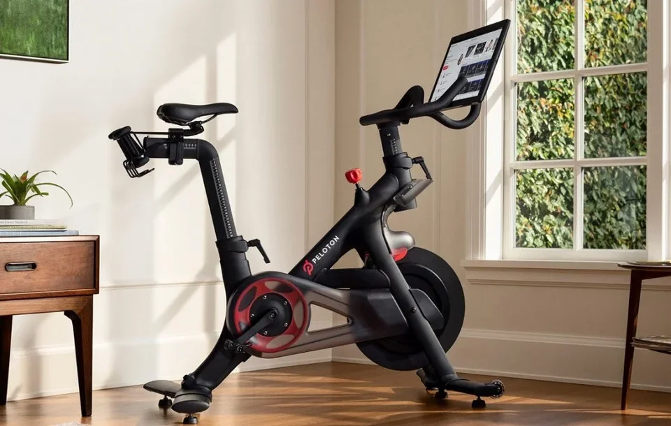 Peloton Bike in a home